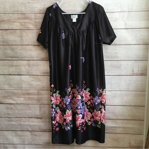 VINTAGE LATI‎ FASHION HOUSEDRESS PATIO DRESS MUMU LOUNGE
